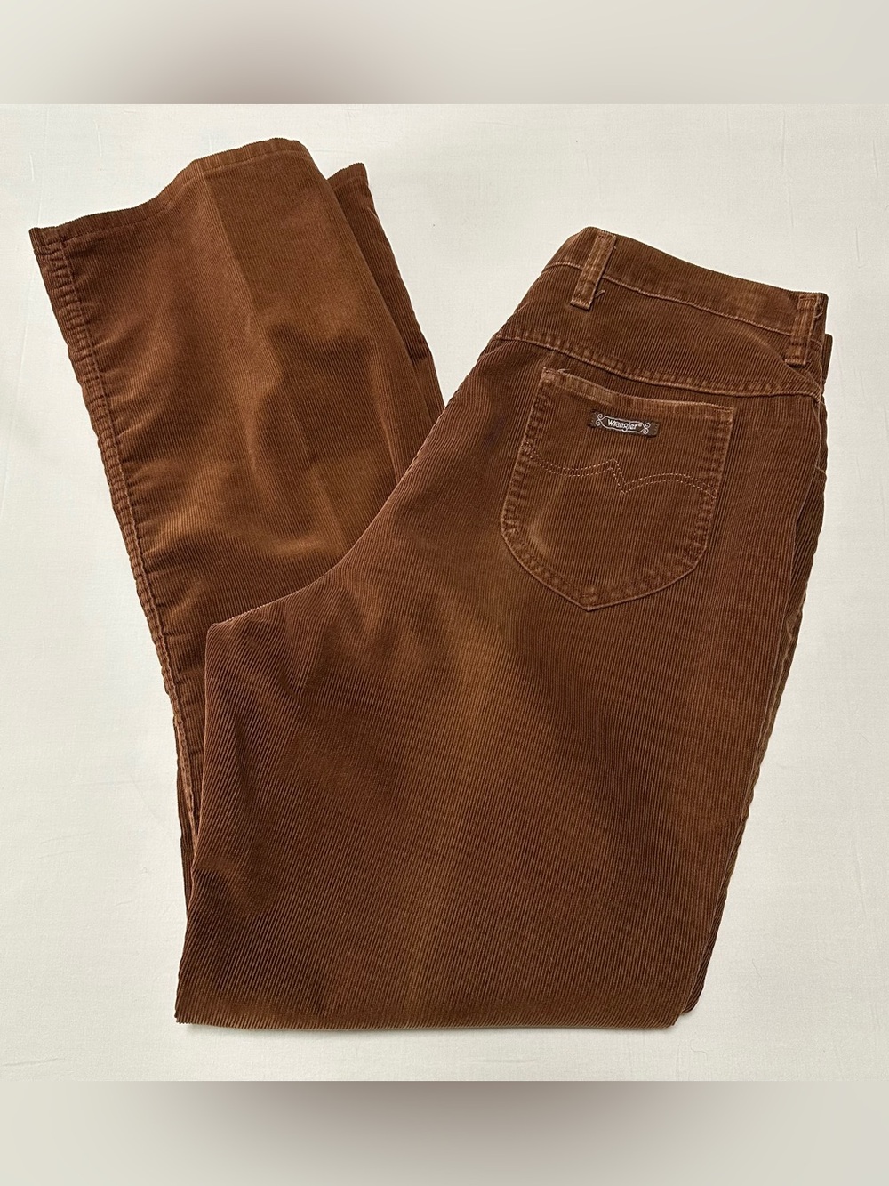 Vintage Wrangler Brown Corduroy Misses Full Fit Pants